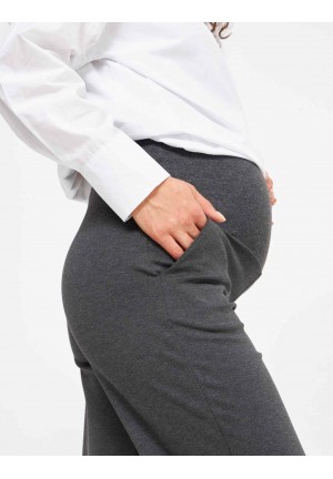 Брюки темно-серые для беременных (мм814/1) Брюки темно-серые для беременных (мм814/1)